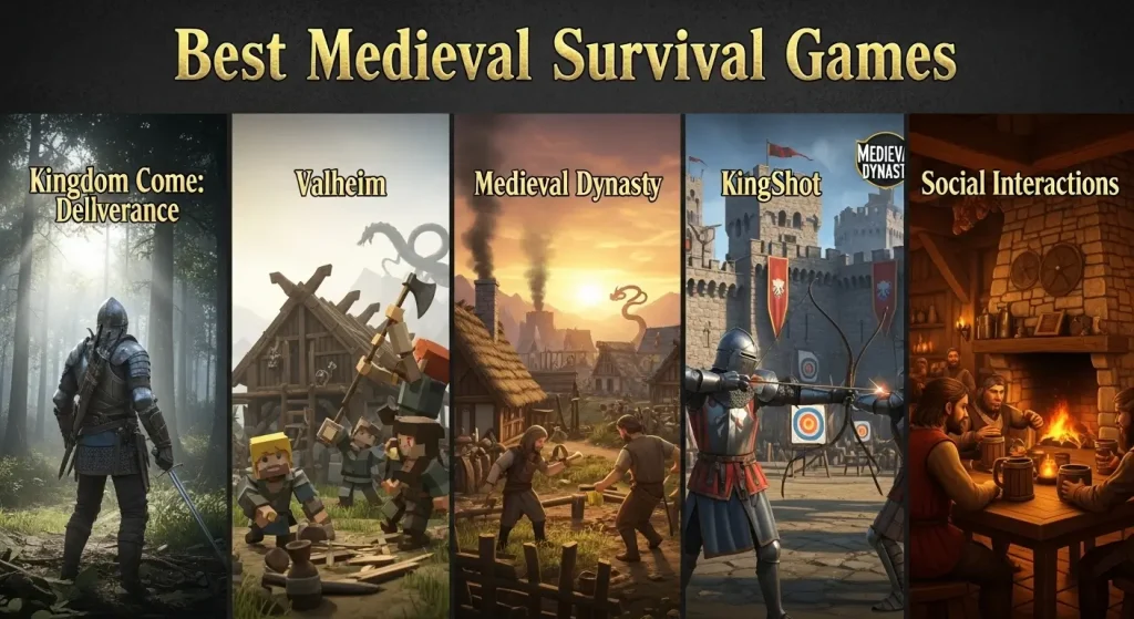 Best Medieval Survival Games List